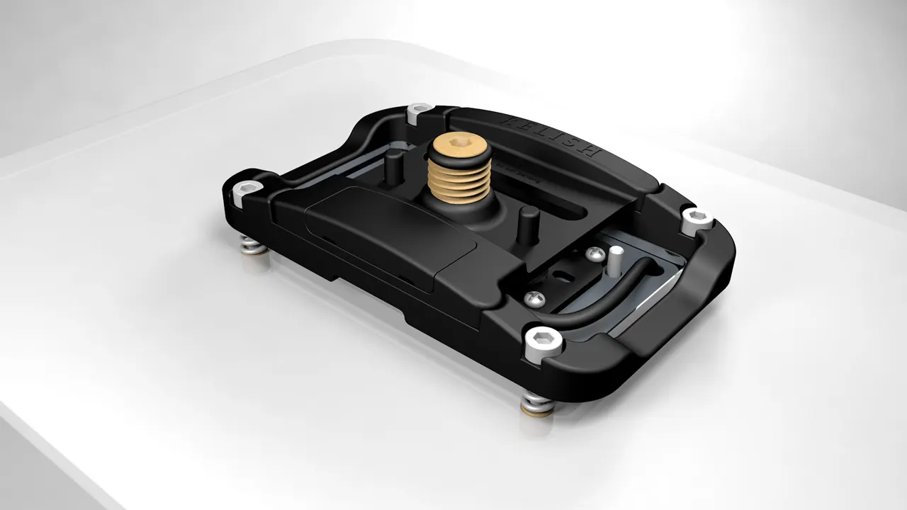 Pickup-Swapping-Halterung für E-Gitarren – 3D-Visualisierung